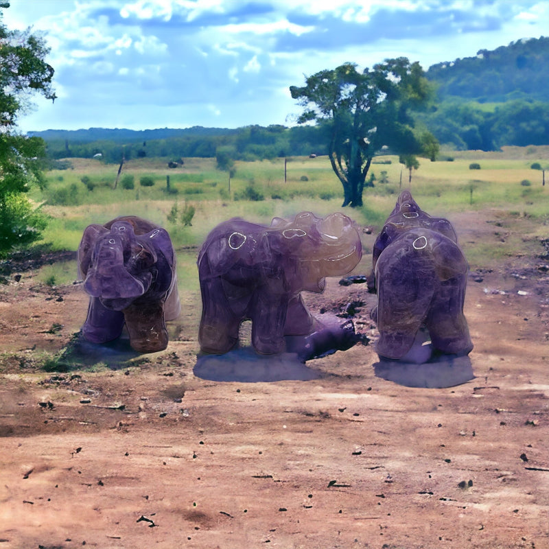 Amethyst Elephant