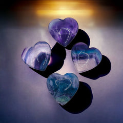 Fluorite Heart