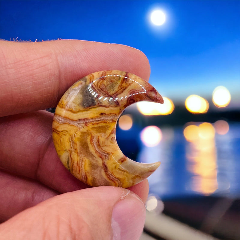 Crazy Agate Moon