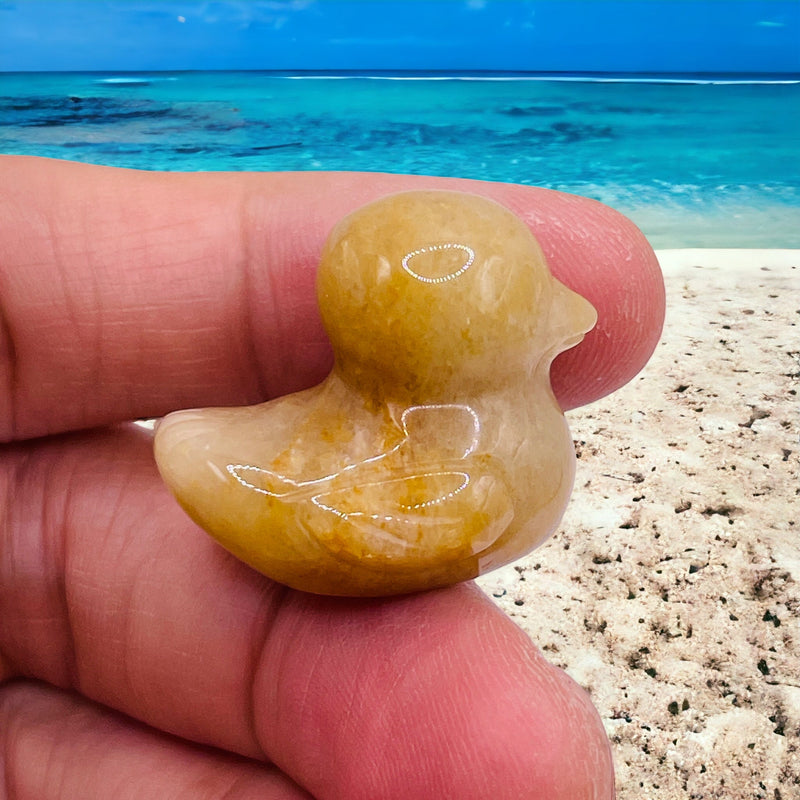 Yellow Jade Duck