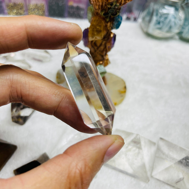 Clear Quartz Double Points