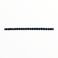 3mm Thunder Polish Round Cut Jet