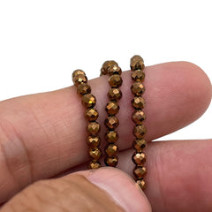 3mm Thunder Polish Round Cut Copper