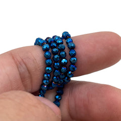 3mm Round Cut Blue Light