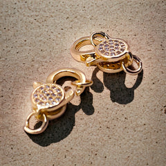 16mm Lobster Clasps 18K Gold Plated