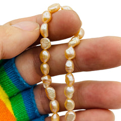 Fresh Water Pearl Button 6 to 7mm