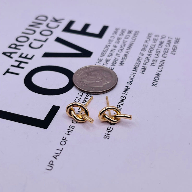 11mm Designer Earring 18K Gold Plated