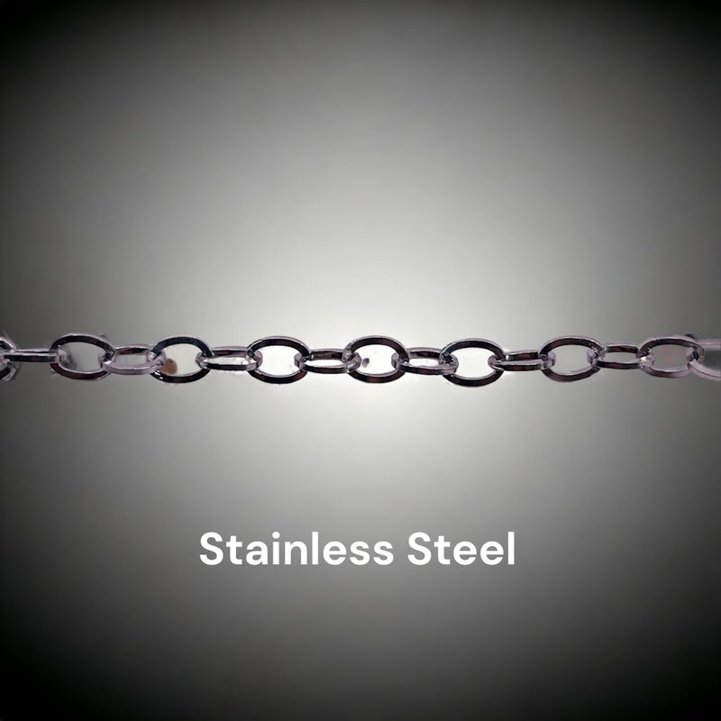 Losolo 3mm Cable Chain Stainless Steel