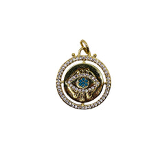 18mm Charm Evil Eye