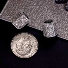 9x8mm Rhinestones Spacer