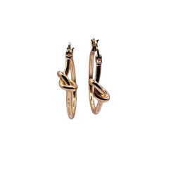 24mm Designer Earrings 18K Gold Plated