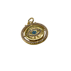 18mm Charm Evil Eye