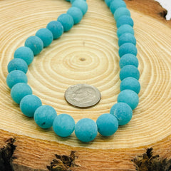 10mm Round Dyed Jade
