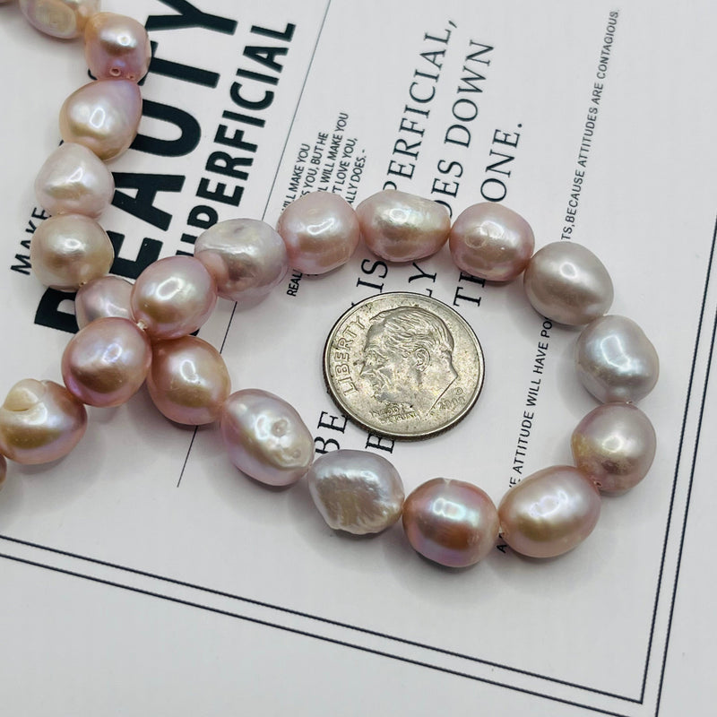 Fresh Water Pearl Button 9 to 10mm