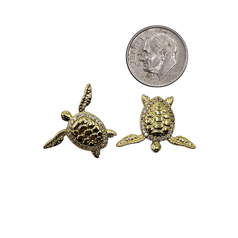 23mm Charm Sea Turtle