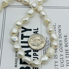 Fresh Water Pearl Button 8 to 9mm