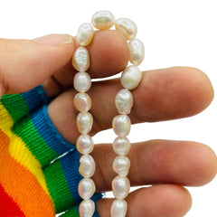 Fresh Water Pearl Button 7 to 8mm