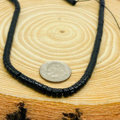4x2mm Disc Black Jade