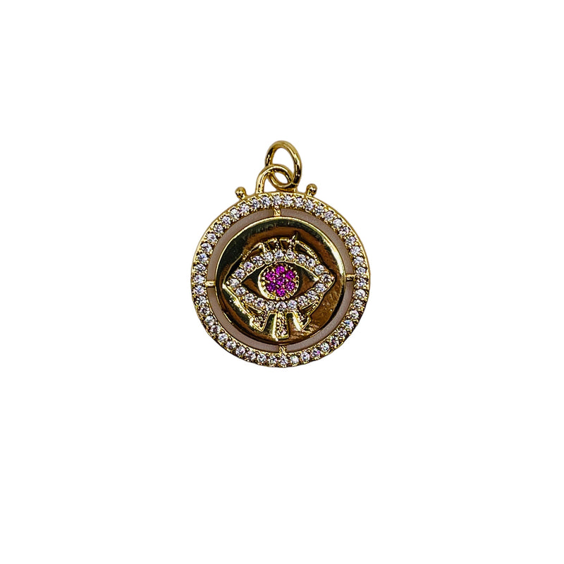 18mm Charm Evil Eye