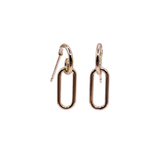 20mm Designer Earring 18K Gold Plated