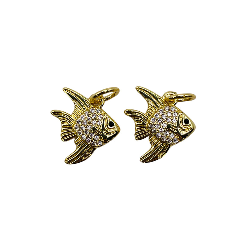 17x12mm Charm Fish