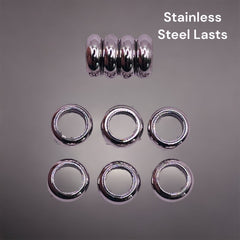 5x2mm Roundel Spacer Stainless Steel