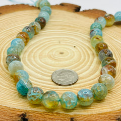 10mm Round Cut Agate