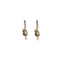 23mm Designer Earring 18K Gold Plated