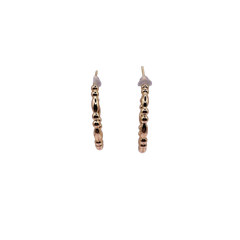 27mm Designer Earring 18K Gold Plated