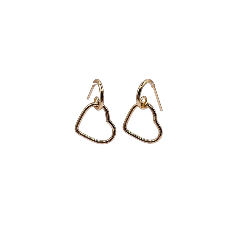 20mm Designer Earring 18K Gold Plated