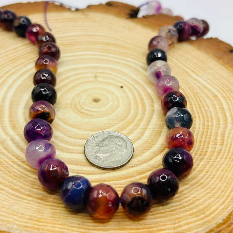 10mm Round Cut Agate