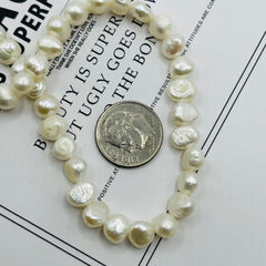 Fresh Water Pearl Button 6 to 7mm