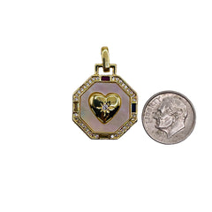 21mm Charm Heart